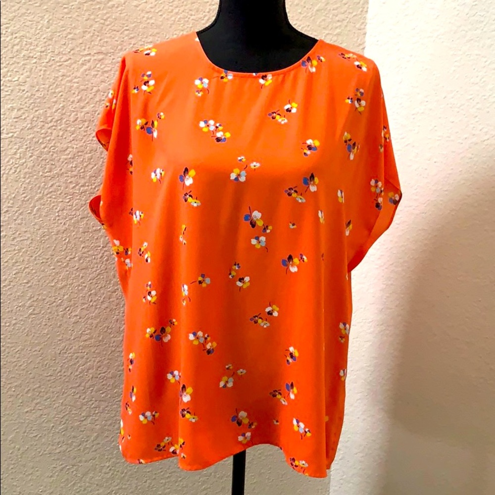 Halogen Cap Sleeve Blouse
